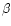 ${\bf\beta}$